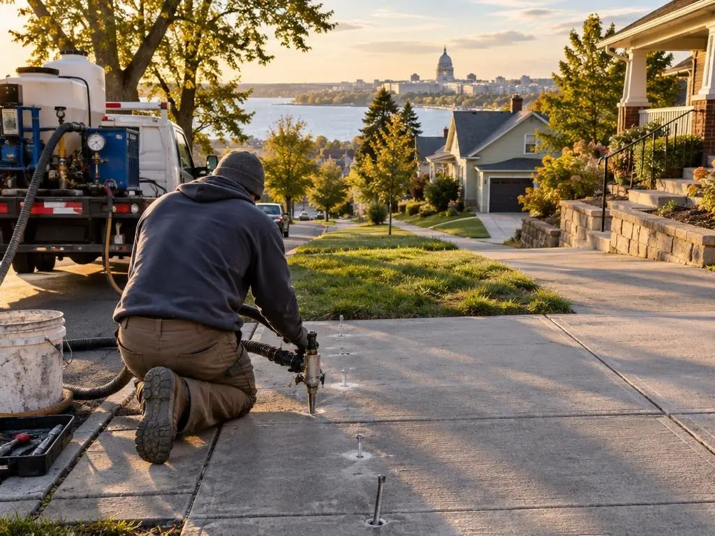 Concrete Leveling & Lifting in Madison, WI