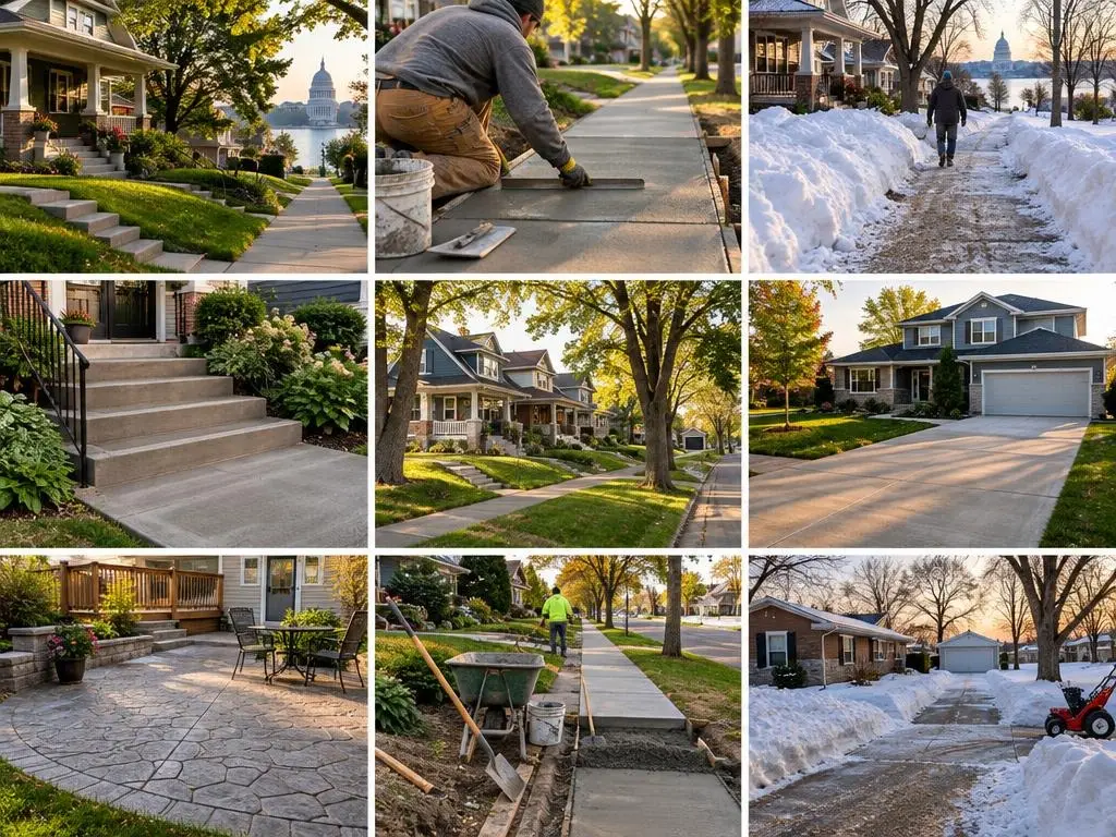 Sidewalks & Steps in Madison, WI